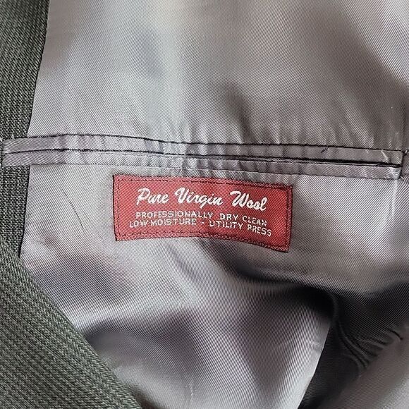 Dawson & Robers for Nordstrom single breasted blazer - grey Men's Size 44XL - Picture 7 of 12